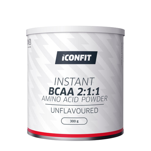 ICONFIT BCAA 2:1:1 Amino Acids (300 g) — white 110 mm jar