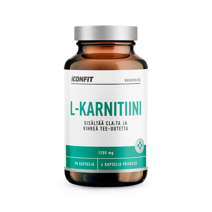 ICONFIT L-Carnitine mit CLA & Green Tea (90 Kapseln)