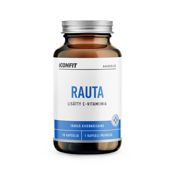 ICONFIT Fer + Vitamine C (90 Capsules)