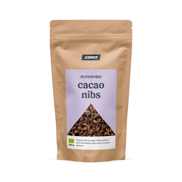 ICONFIT Nibs de Cacao Organică Crudă (200g)