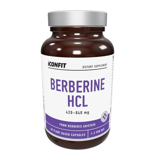 ICONFIT Berberine HCl, 60 Capsules — Nordic pack interactive 3D