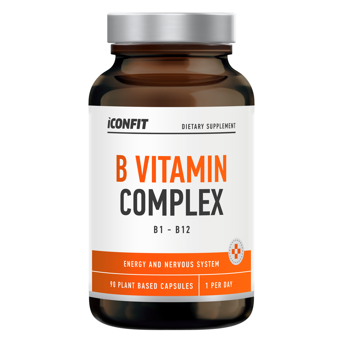 ICONFIT Kompleks Witamin B (90 kapsułek)